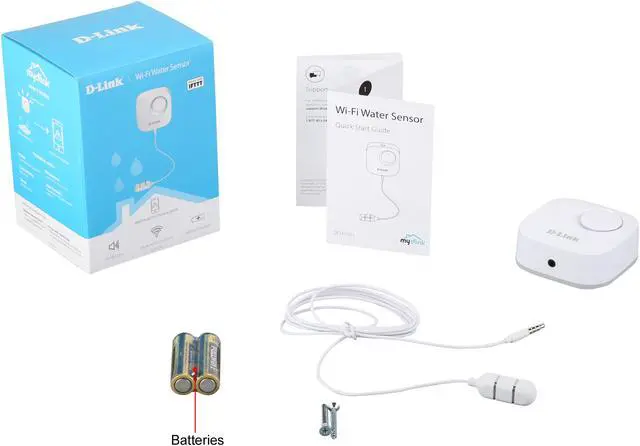 Alt view image 7 of 7 - D-Link DCH-S161 Wi-Fi Smart Water Sensor