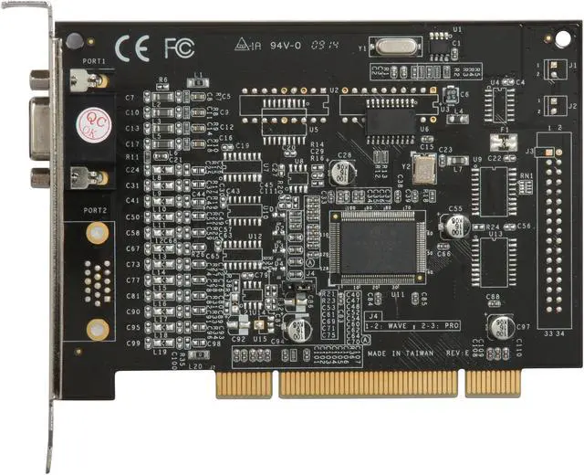 Alt view image 3 of 5 - Aposonic W-DVR 4 x BNC PCI DVR Card