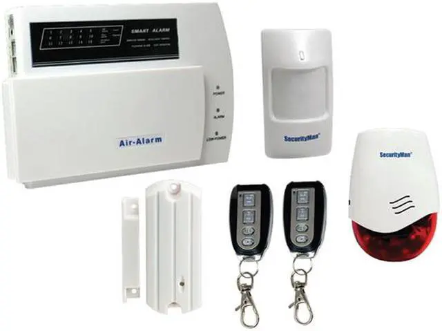 Main image of SecurityMan AIR-ALARM1 D.I.Y. Wireless Home Alarm System kit