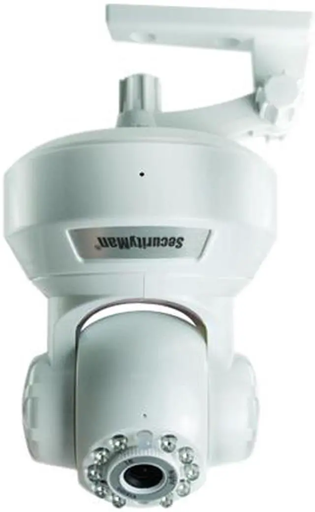 Alt view image 4 of 4 - SecurityMan IPCAM-SD 640 x 480 MAX Resolution RJ45 DIY wireless/wired IP camera with H.264, SD recorder, night vision, PTZ, & 2-way audio