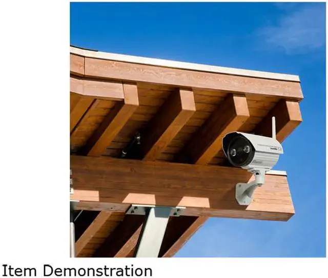 Alt view image 5 of 5 - Securityman (IPCAM-SDII) Smartphone App Based, Outdoor Wi-Fi Security Camera