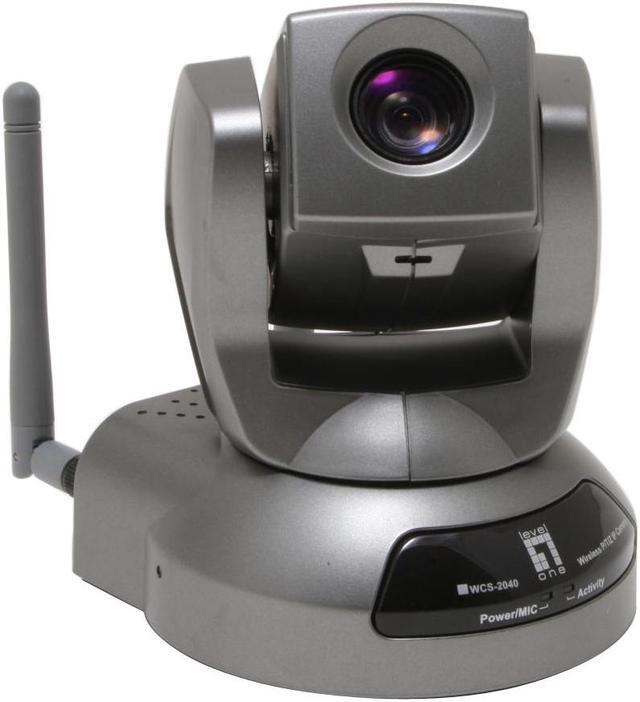 Main image of LevelOne WCS-2040 704x480 (NTSC) 704x576 (PAL) MAX Resolution RJ45 Wireless P/T/Z Network Camera (CCD)