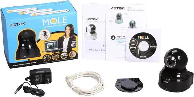 Alt view image 5 of 5 - Astak CM-IP700 640 x 480 MAX Resolution RJ45 Wired Camera