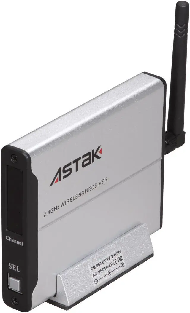 Alt view image 2 of 11 - Astak CM-818T3 2.4GHz Night Vision/ Weatherproof Indoor/outdoor Wireless 3 Security/surveillance Camera Set