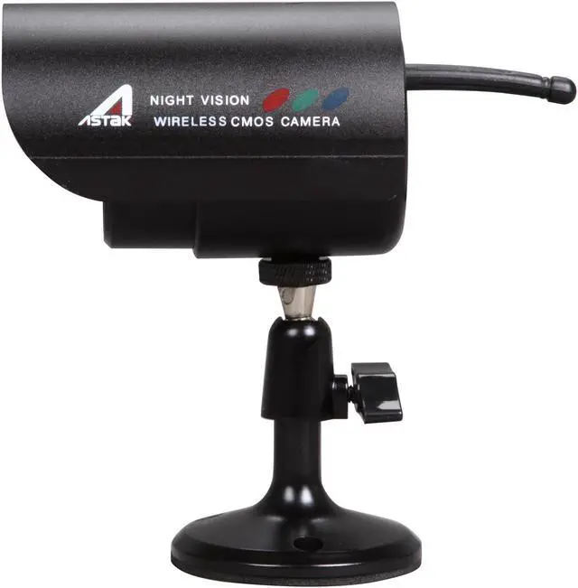 Alt view image 8 of 11 - Astak CM-818T3 2.4GHz Night Vision/ Weatherproof Indoor/outdoor Wireless 3 Security/surveillance Camera Set