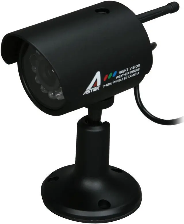 Alt view image 2 of 11 - Astak Wireless Surveillance Kit with 1 Camera + 1 Receiver (CM-818AB)