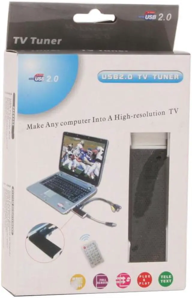 Alt view image 8 of 8 - SABRENT TV-USBST Sabrent Mini Stick USB 2.0 TV Tuner / Video Capture Box with Remote Control