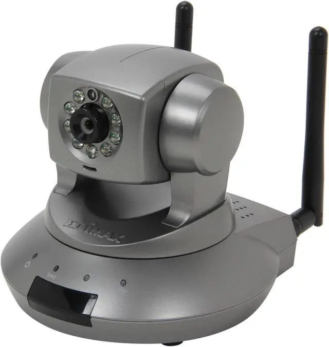 Main image of Edimax IC-7110W Cloud Wireless-N IP Camera, 1.3 Mpx Lens, 1280x1024 Resolution, Pan & Tilt, Night Vision, H.264, SD card Slot, Plug-n-View, Free EdiView APP for Smartphone