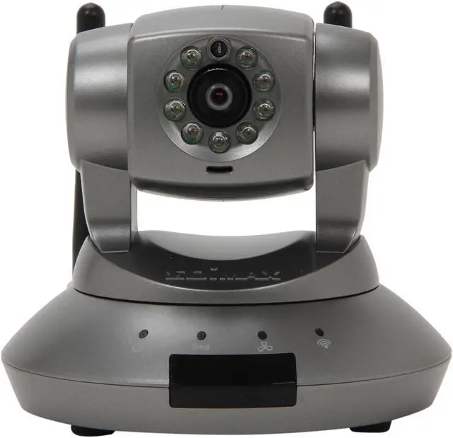Alt view image 2 of 5 - Edimax IC-7110W Cloud Wireless-N IP Camera, 1.3 Mpx Lens, 1280x1024 Resolution, Pan & Tilt, Night Vision, H.264, SD card Slot, Plug-n-View, Free EdiView APP for Smartphone