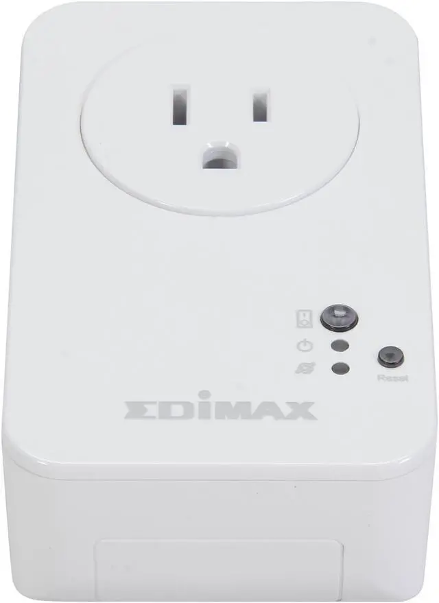 Alt view image 2 of 5 - Edimax SP-1101W Smart Plug Switch, Remote Control Electronic Devices from Anywhere Anytime with the Free Home Automation App for Smartphones and Tablets