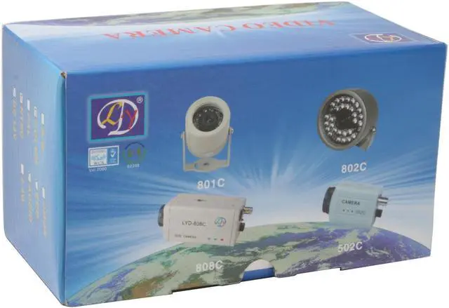 Alt view image 3 of 3 - MICON MIC806CH 380TVL 1/4 Sharp CCD IR/Night Vision Camera