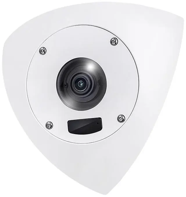 Alt view image 2 of 6 - Vivotek CD9381-HNVF2 5MP Vandal-Proof Corner Dome Camera with 10M 940nm IR and WDR Pro