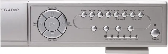 Alt view image 4 of 19 - Swann SW242-SRM 4 Channel Frame: MJPEG ; CIF: MPEG4 DVR4-Pro-Net Maxi Pro Kit With 4 CCTV Cameras & 8.4" LCD Monitor