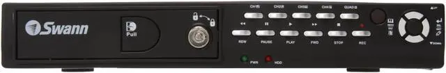 Alt view image 2 of 7 - Swann DVR4-1100 4 Channel Digital Video Recorder with Added Protection of a Lockable Hard Drive Tray