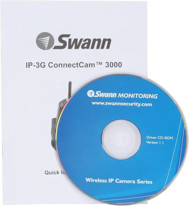 Alt view image 6 of 7 - Swann SW111-UIP 640 x 480 MAX Resolution RJ45 IP-3G ConnectCam 3000 - Day & Night Wireless 802.11G Pan/Tilt/Zoom Camera