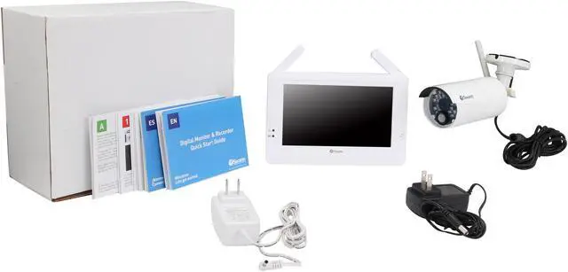 Alt view image 11 of 11 - Swann SW-DIGMONKIT Wireless Security in a Box