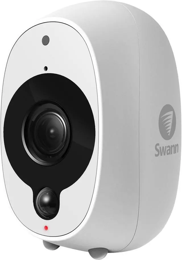 Alt view image 2 of 12 - Swann Smart Security Camera: 1080p Full HD Wireless Security Camera with True Detect PIR Heat / Motion Sensor, Night Vision & Audio, Rechargeable Battery Powered (No Hub Required) Four Pack