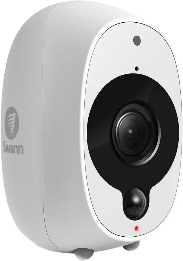 Alt view image 4 of 12 - Swann Smart Security Camera: 1080p Full HD Wireless Security Camera with True Detect PIR Heat / Motion Sensor, Night Vision & Audio, Rechargeable Battery Powered (No Hub Required) Four Pack