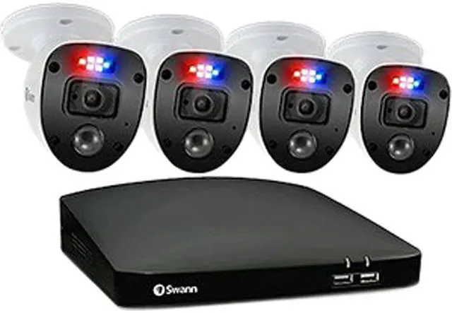 Swann SWDVK-446804SL-AU 4 Channel Enforcer 4 Camera 4 Channel