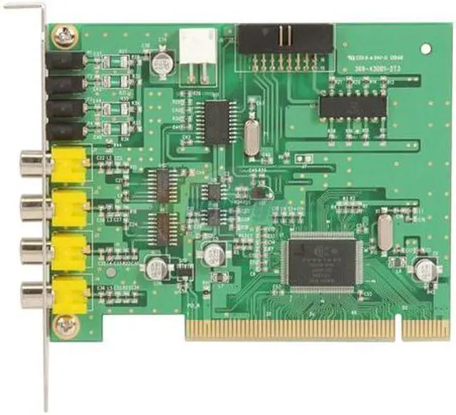 Alt view image 3 of 6 - Lorex QLR0440 4 Channel PCI DVR Video Card