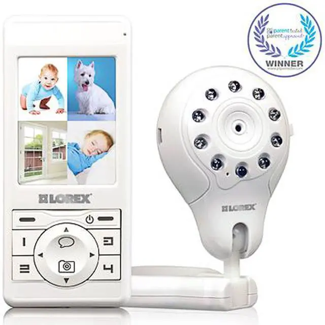 Alt view image 2 of 8 - Lorex LW2003 LIVE snap Video Baby Monitor