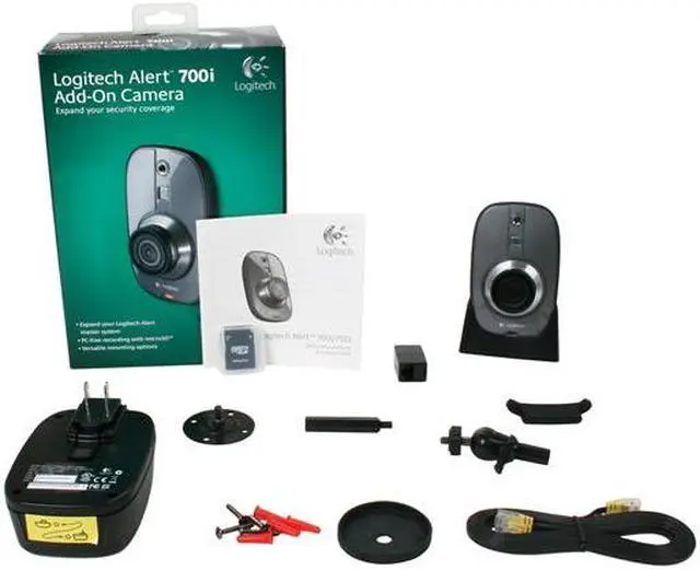 Alt view image 6 of 6 - Logitech Alert 700i Indoor Add-on HD-quality Security Camera with Wide-Angle Lens (961-000330)