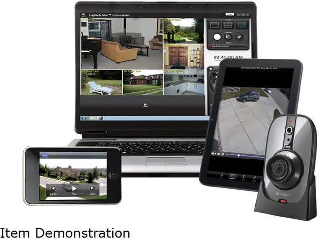 Alt view image 3 of 8 - Logitech 961-000385 RJ45 Alert 700n Indoor Add-On Camera with Night Vision