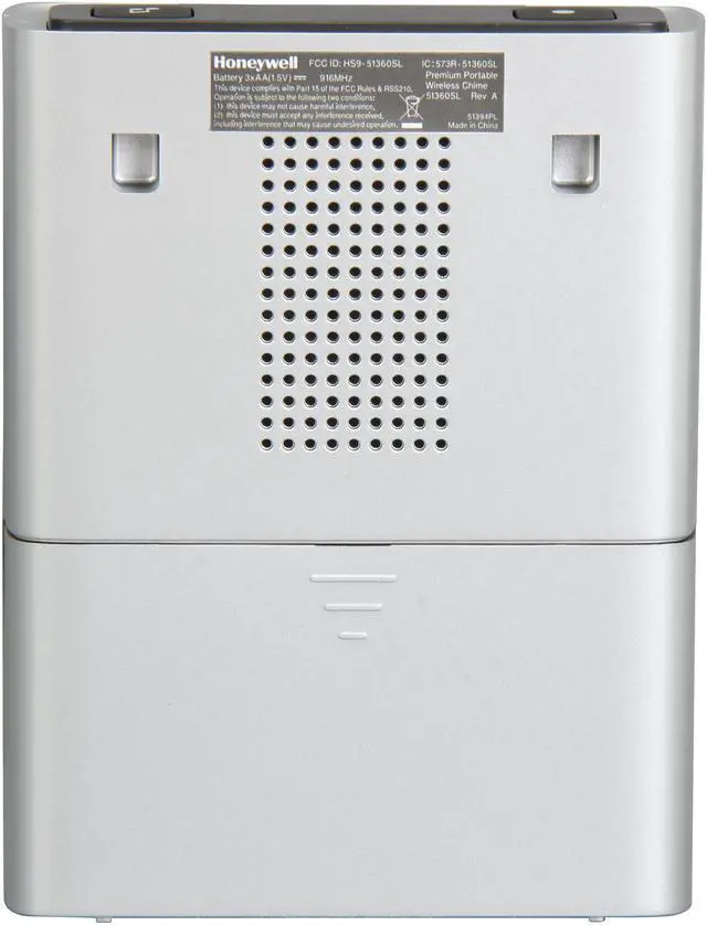 Alt view image 4 of 6 - Honeywell RCWL300A1006/N P3-Premium Portable Wireless Door Chime and Push Button