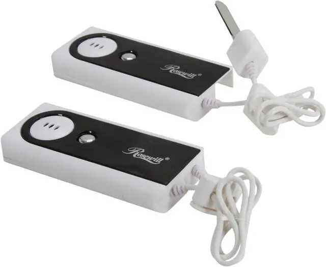 Main image of Rosewill RSHS-11002 Travel Alarm with Door Clip Alarm Sensor / LED flash light – 2PCS/Pack