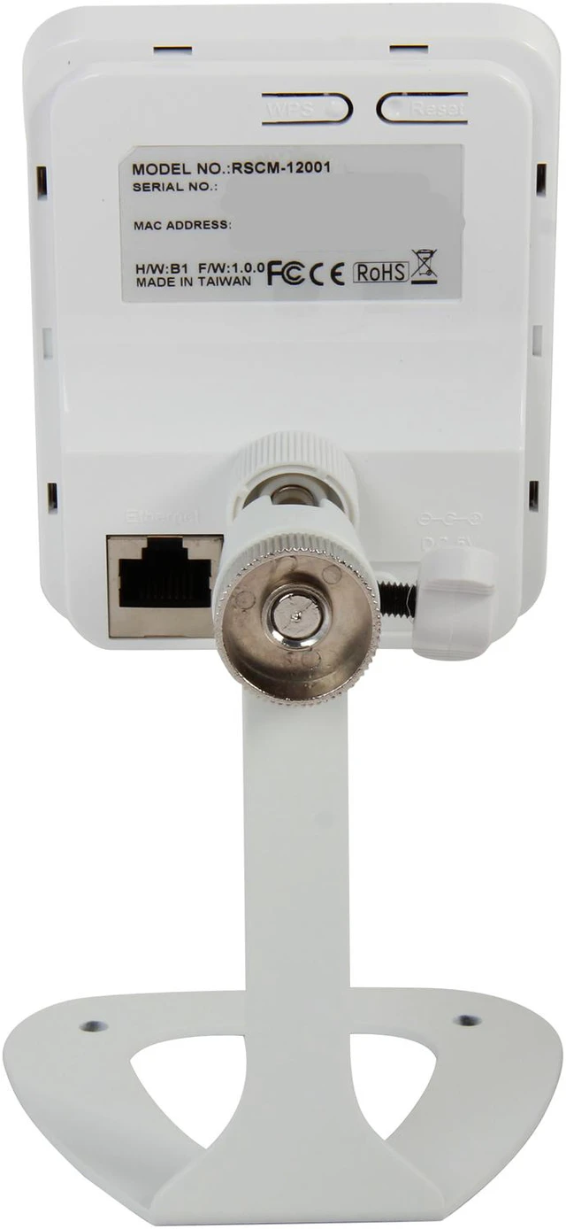 Alt view image 4 of 6 - Rosewill RSCM-12001 640 x 480 MAX Resolution RJ45 Wireless N Internet IP Camera
