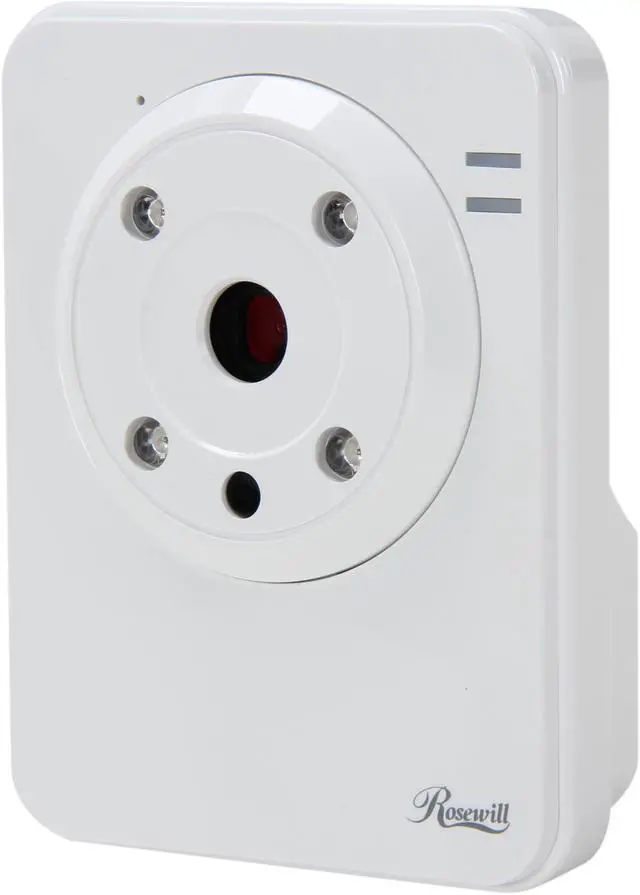 Main image of Rosewill RSCM-12002 640 x 480 MAX Resolution RJ45 Wireless N Day/Night Internet IP Camera