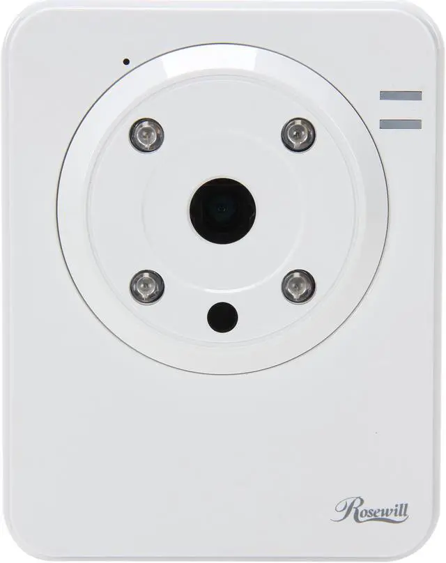 Alt view image 2 of 5 - Rosewill RSCM-12002 640 x 480 MAX Resolution RJ45 Wireless N Day/Night Internet IP Camera