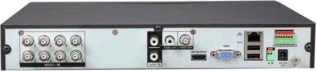 Alt view image 4 of 9 - SHIELD Series RSCM-0708B041 - 8-Channel, H.264-Level DVR Surveillance Kit with Four 700 TVL Cameras - Night Vision Up to 65 Feet, Remote Viewing Supported (HDD Not Included)