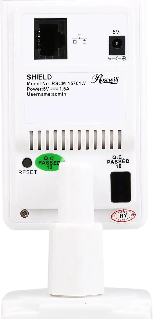 Alt view image 4 of 6 - SHIELDeye RSCM-15701W 1280 x 720 MAX Resolution RJ45 High Resolution Wireless IP Camera with Easy Installation and Night Vision