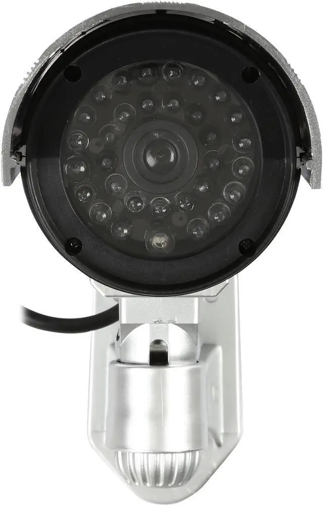 Alt view image 2 of 6 - Rosewill Dummy / Fake Surveillance Security CCTV Camera Indoor Outdoor, with One LED Light & Warning Security Alert Sticker
