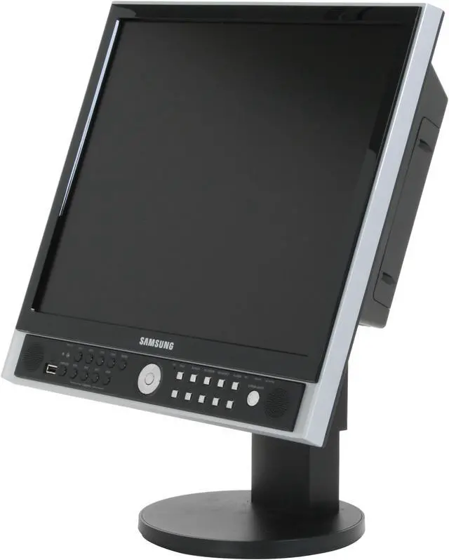 Alt view image 2 of 19 - Samsung 4 Camera+8 Channel 250GB DVR with 19" Screen and Remote Web Access (SMT-190DN)