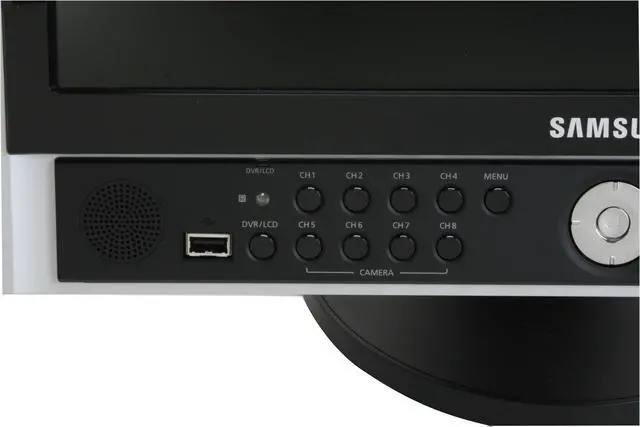 Alt view image 7 of 19 - Samsung 4 Camera+8 Channel 250GB DVR with 19" Screen and Remote Web Access (SMT-190DN)