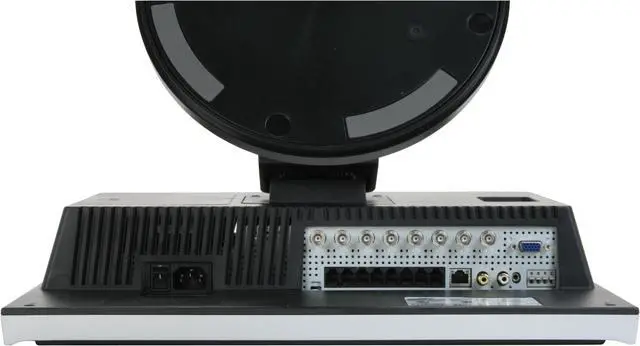 Alt view image 10 of 19 - Samsung 4 Camera+8 Channel 250GB DVR with 19" Screen and Remote Web Access (SMT-190DN)