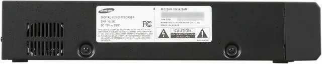Alt view image 4 of 15 - SAMSUNG 4 Camera+4 Channel 250GB DVR MPEG4 Compression Surveillance Kit (SHR-1041K)