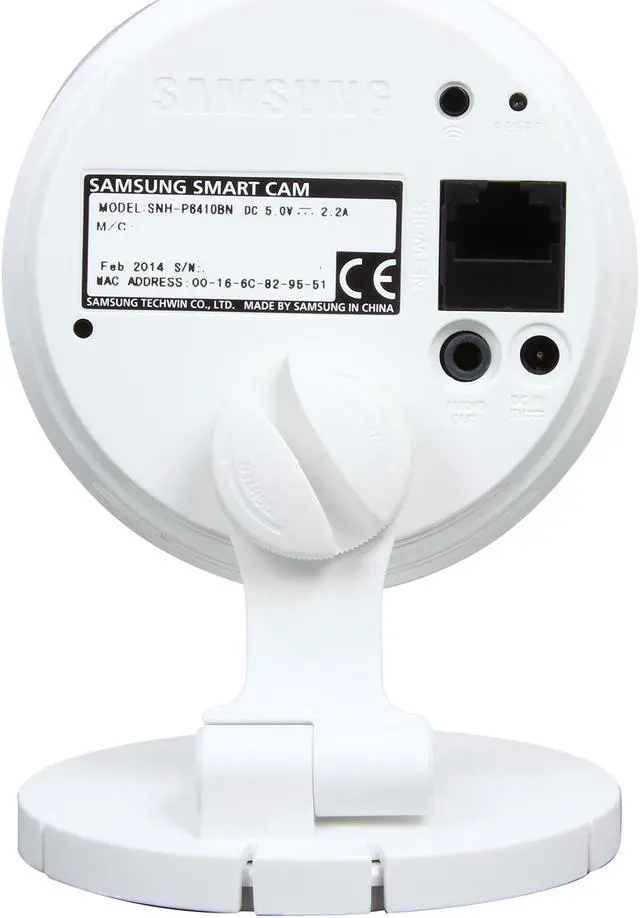 Alt view image 5 of 7 - SAMSUNG SmartCam SNH-P6410BN Full HD 1080P Day & Night WDR 2 Way Audio Wireless IP Camera
