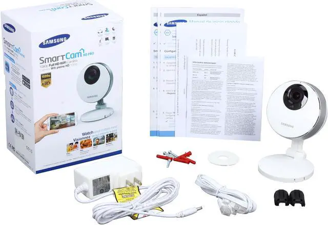 Alt view image 7 of 7 - SAMSUNG SmartCam SNH-P6410BN Full HD 1080P Day & Night WDR 2 Way Audio Wireless IP Camera