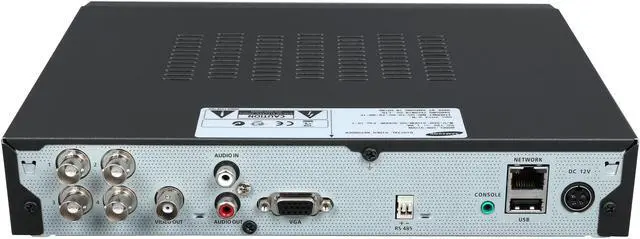 Alt view image 9 of 12 - Samsung SDS-P3040 4 Channel DVR Security System w/ 4 x 600TVL True Day & Night Outdoor Camera