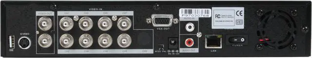 Alt view image 5 of 11 - ATRIX DVRP80NT 8 Channel MJPEG / MPEG4 TRIPLEX Standalone DVR - 8 Channels
