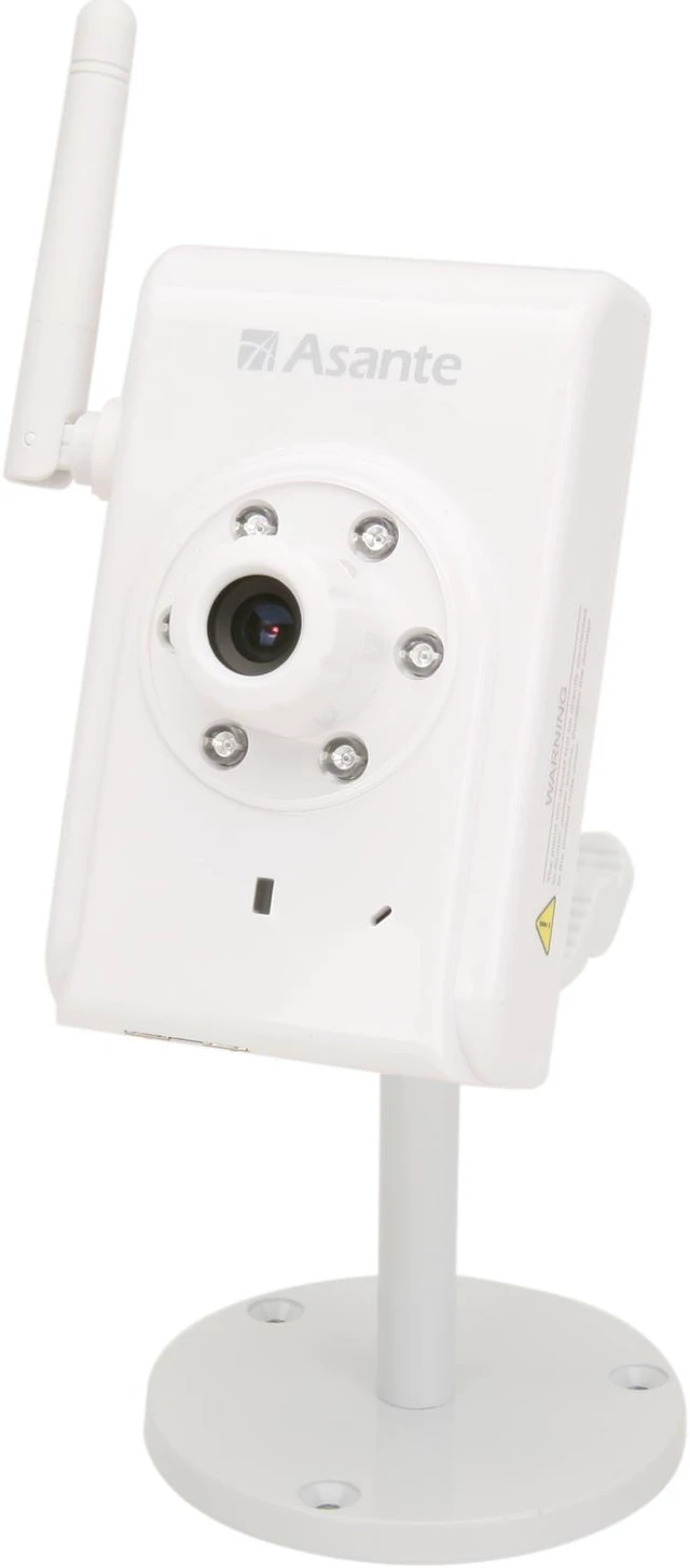 Main image of Asante Voyager Smartbot(99-00848) Wireless Security Camera - 1.3Megapixel (1280x1024), Day & night, People Recognition, Wifi b/g, MPEG/MJPEG, Smartphone viewer, 2-way audio, email/FTP notification and brilliantly simple