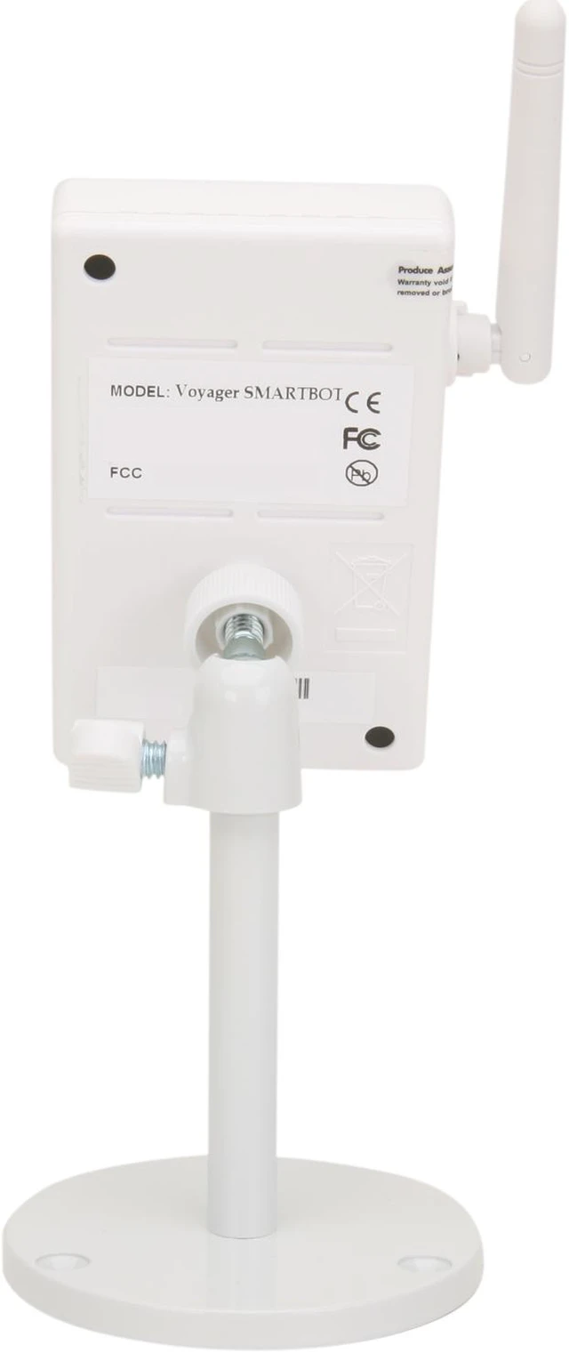 Alt view image 4 of 6 - Asante Voyager Smartbot(99-00848) Wireless Security Camera - 1.3Megapixel (1280x1024), Day & night, People Recognition, Wifi b/g, MPEG/MJPEG, Smartphone viewer, 2-way audio, email/FTP notification and brilliantly simple