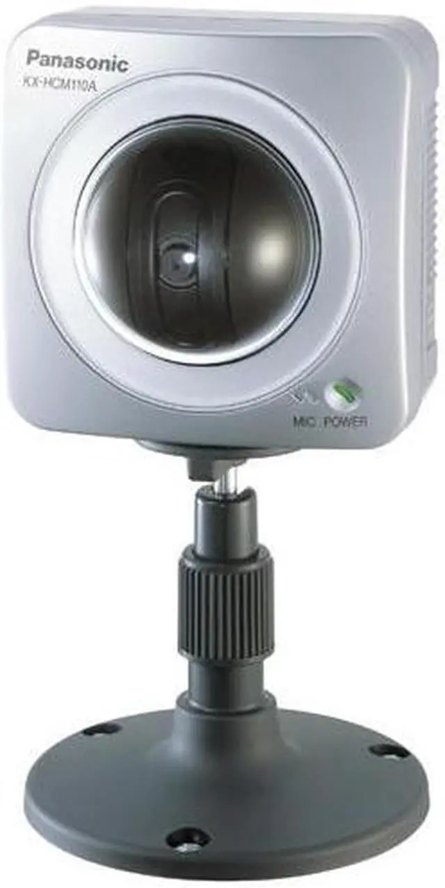 Alt view image 2 of 2 - Panasonic KX-HCM110A 640 x 480 MAX Resolution RJ45 PetCam Network Camera with 2-Way Audio