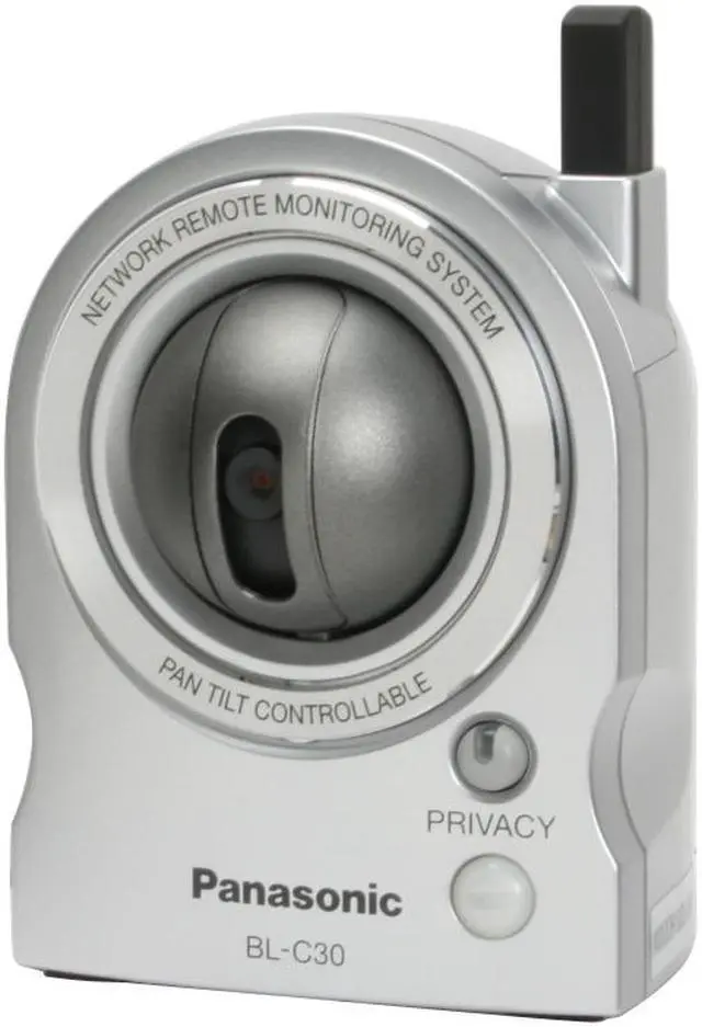 Main image of Panasonic BL-C30A 640 x 480 MAX Resolution RJ45 Wireless 802.11b/g PetCam Network Camera