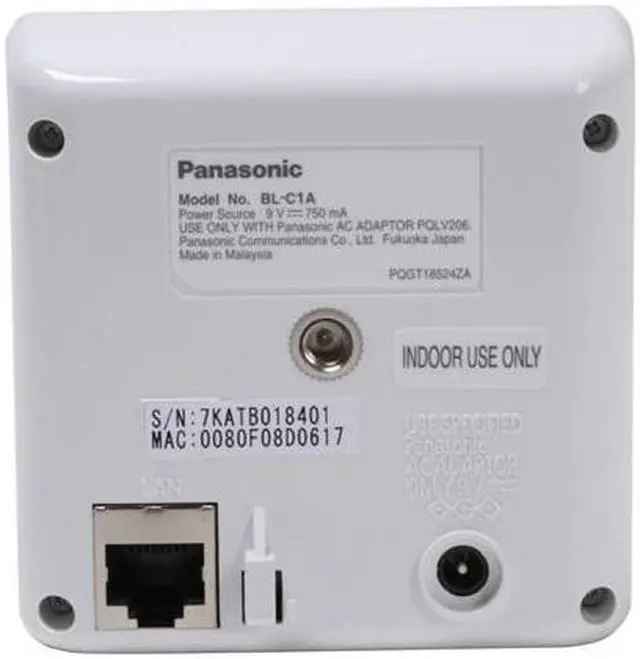 Alt view image 12 of 19 - Panasonic BL-C1A 640 x 480 MAX Resolution RJ45 PetCam Network Camera