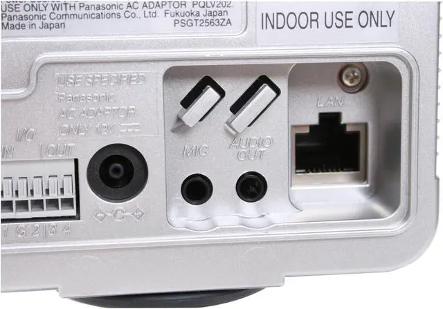 Alt view image 12 of 17 - Panasonic BB-HCM311A 640 x 480 MAX Resolution RJ45 Network Camera with 2-Way Audio