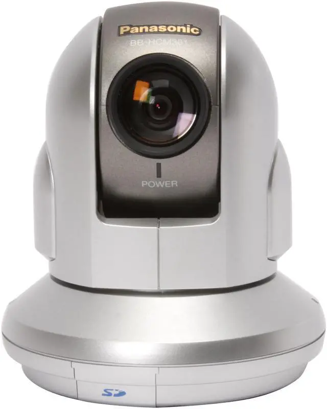 Alt view image 2 of 12 - Panasonic BB-HCM381A 640 x 480 MAX Resolution RJ45 Network Camera with Remote 2-Way Audio and IPv6